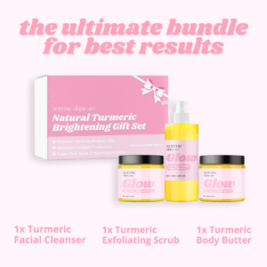 Natural Turmeric Brightening Set serene